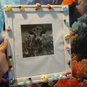 Colorful Emoji Decorated Picture Frame